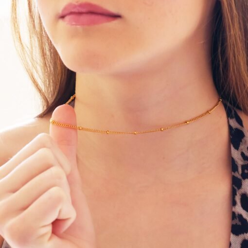 Beaded Chain Necklace - Image 2