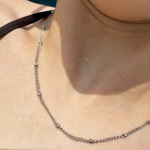Beaded Chain Necklace - Image 4
