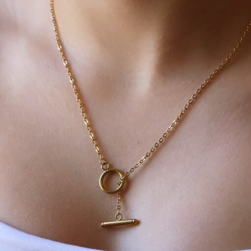 Cleo Fob Necklace