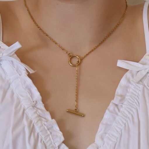 Cleo Fob Necklace - Image 4