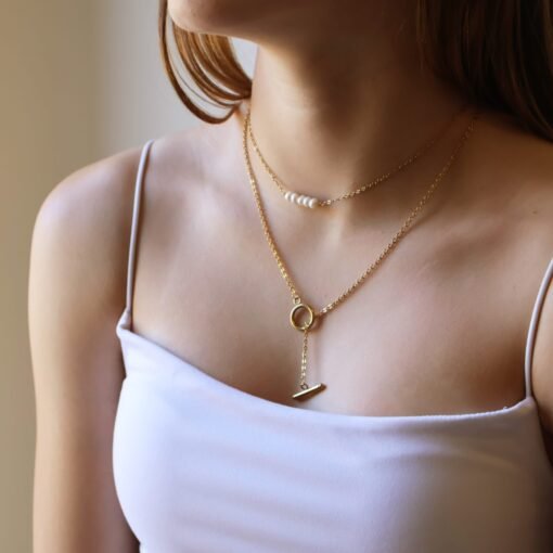 Cleo Fob Necklace - Image 2