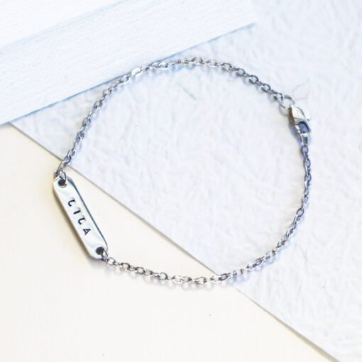 Cora - Nameplate Bracelet - Image 8