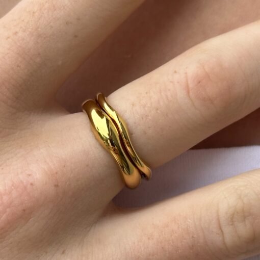 Duo Wave Rings - Image 2