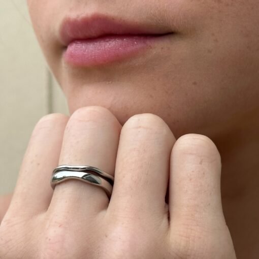 Duo Wave Rings - Image 3