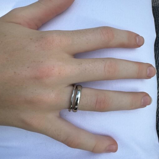 Duo Wave Rings - Image 7