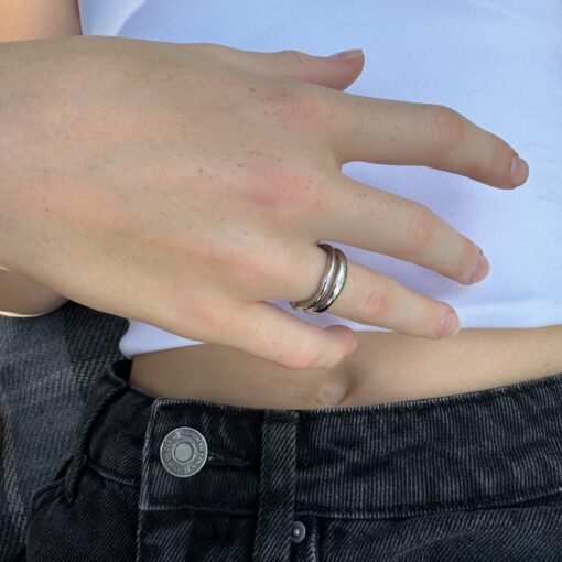 Duo Wave Rings - Image 4