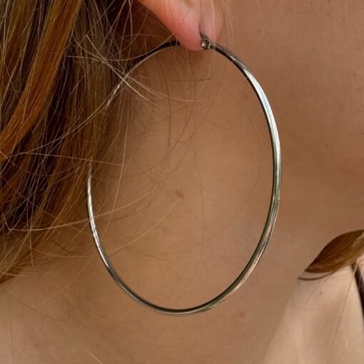 Extra Large Hoop Earrings - Image 4