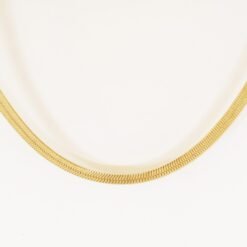 Flat Snake Choker Necklace