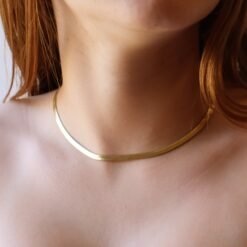 Alternative view of Flat Snake Necklace