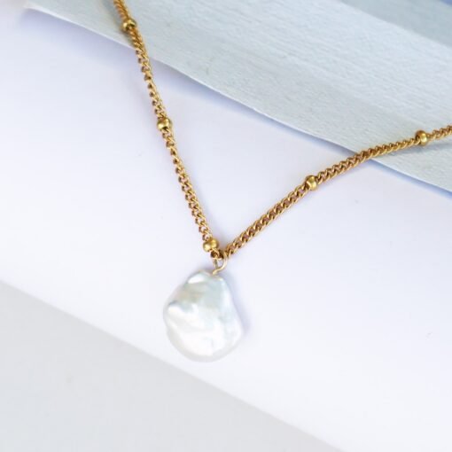 Keshi Baroque Pearl Necklace