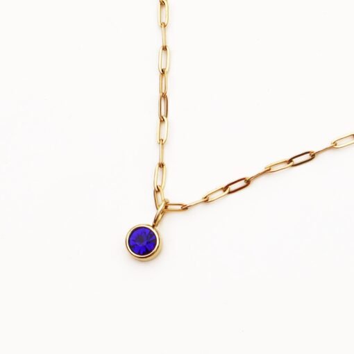 Penelope Birthstone Necklace - Image 2