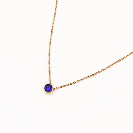 Rianna Birthstone Necklace - Image 4