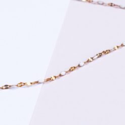 White Beaded Necklace