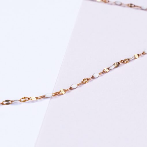 White Beaded Necklace