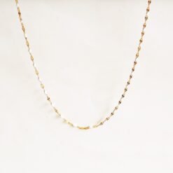 White Beaded Necklace