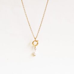 Abbey - Sailor Pearl Necklace