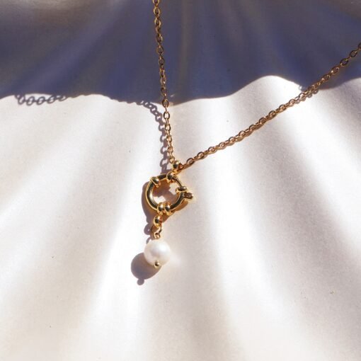 Abbey - Sailor Pearl Necklace - Image 5