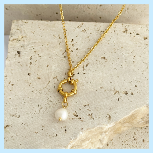 Abbey - Sailor Pearl Necklace - Image 3