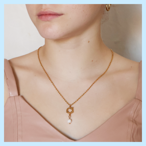 Abbey - Sailor Pearl Necklace - Image 2
