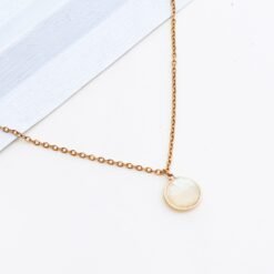 Asta - Mother of Pearl Pendant Necklace