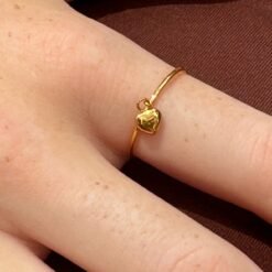 Alternative view of Charm Heart Ring
