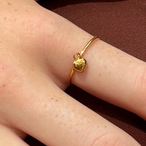 Charm Heart Ring - Image 2