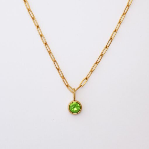 Penelope Birthstone Necklace - Image 7