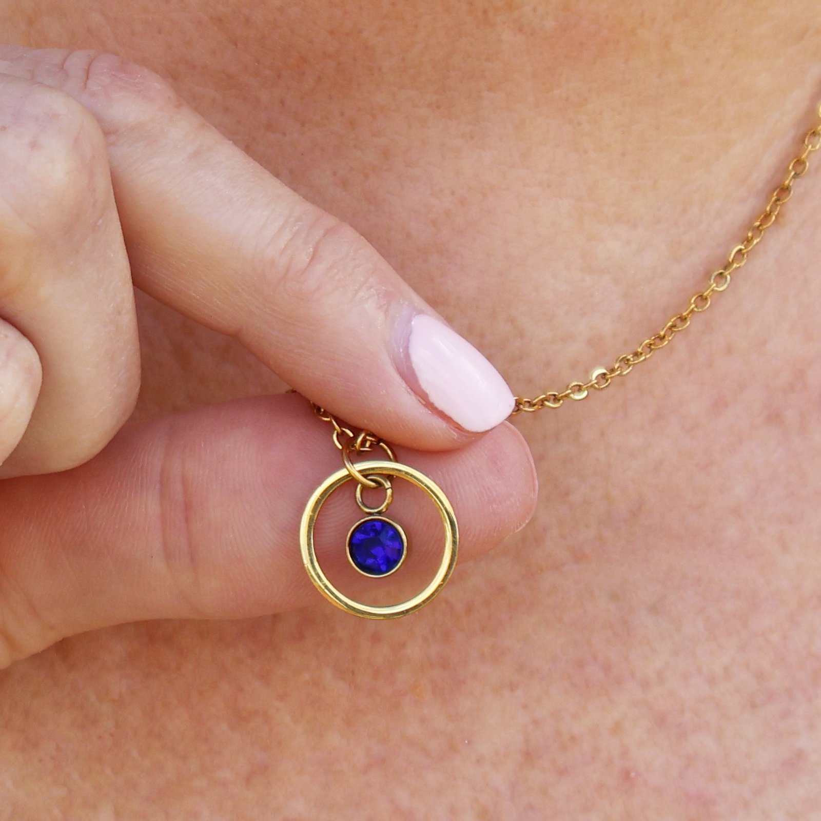 Talia Birthstone Necklace - Image 3