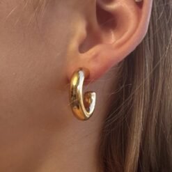 Alternative view of Anna Hoop Earrings
