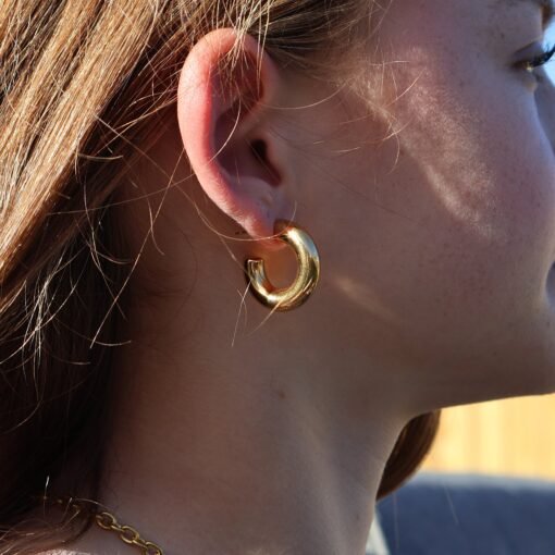 Anna Hoop Earrings - Image 3