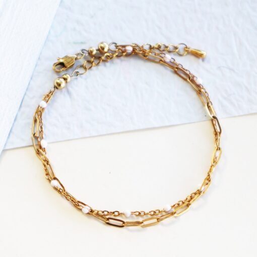 Minette - Double Chain Bracelet