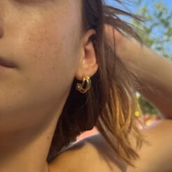 Alternative view of Merri Hoop Earrings