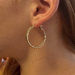 Alternative view of Twyla Hoop Earrings