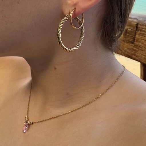 Twyla Hoop Earrings - Image 3