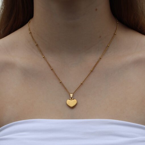 Harmony - Heart Pendant Necklace - Image 2
