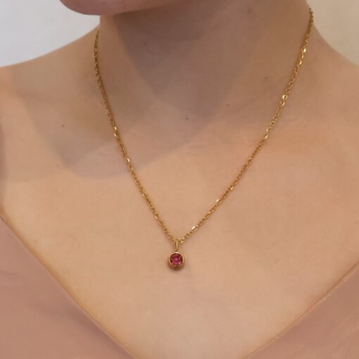 Giselle - Birthstone Necklace - Image 2