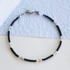 Noire - Beaded Bracelet