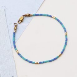 Aqua Lagoon - Beaded Bracelet
