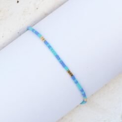 Aqua Lagoon - Beaded Bracelet