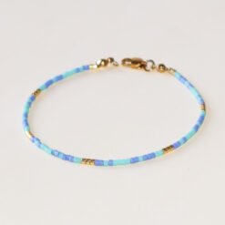 Aqua Lagoon - Beaded Bracelet