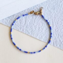 Blue Lagoon - Beaded Bracelet