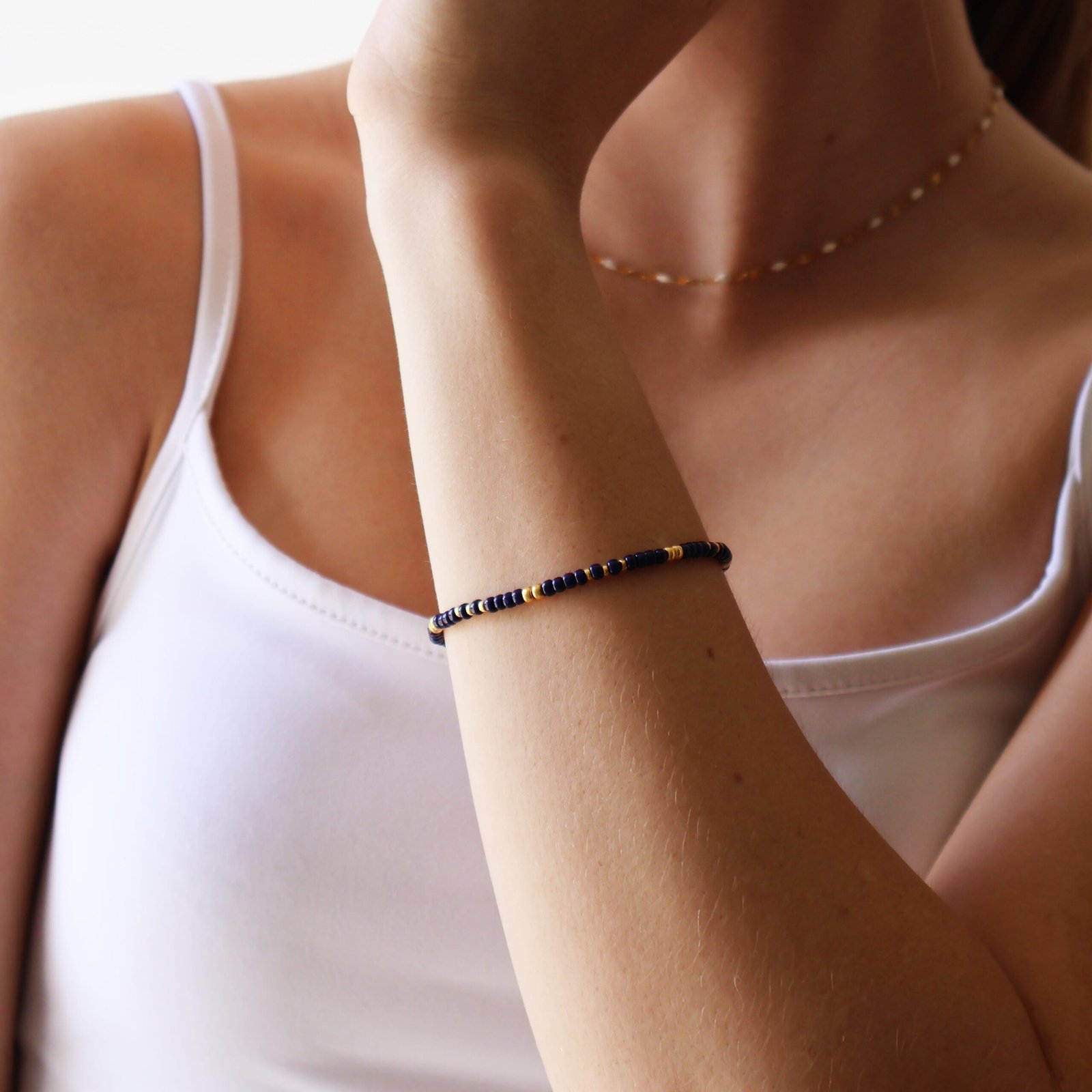 Cairo Navy Bracelet - Image 3