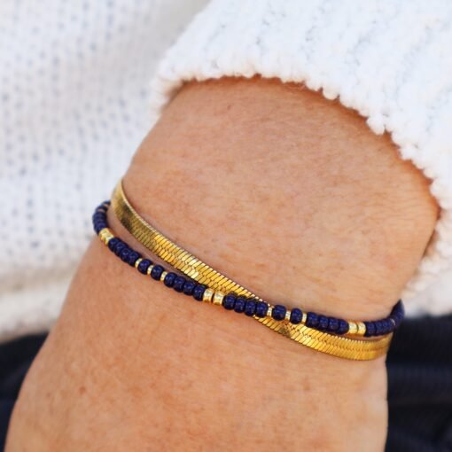 Flat Snake Chain Bracelet - Image 4