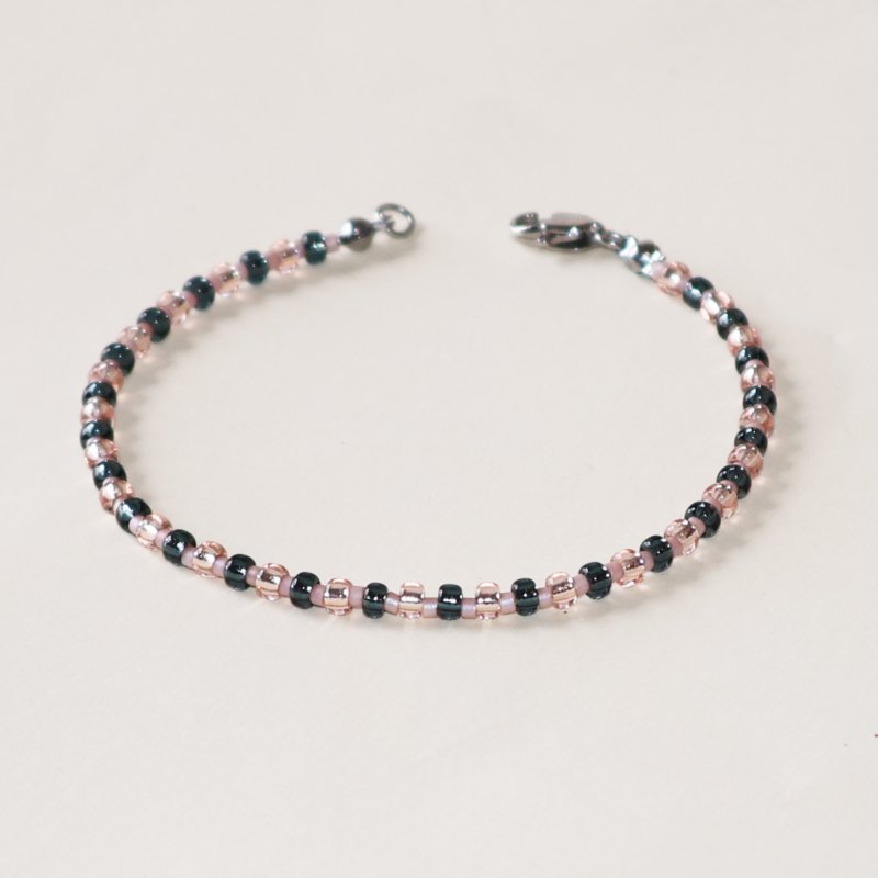 Montana Glow Blush - Beaded Bracelet