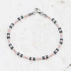 Montana Gleam Blush - Beaded Bracelet