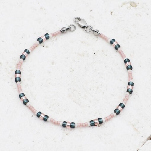 Montana Gleam Blush - Beaded Bracelet - Image 4