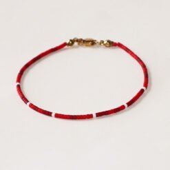 Really Red - Beaded Bracelet