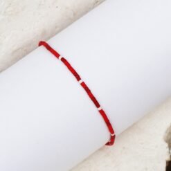 Really Red - Beaded Bracelet
