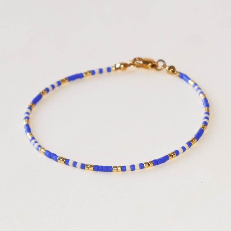 Weekend Blue - Beaded Bracelet