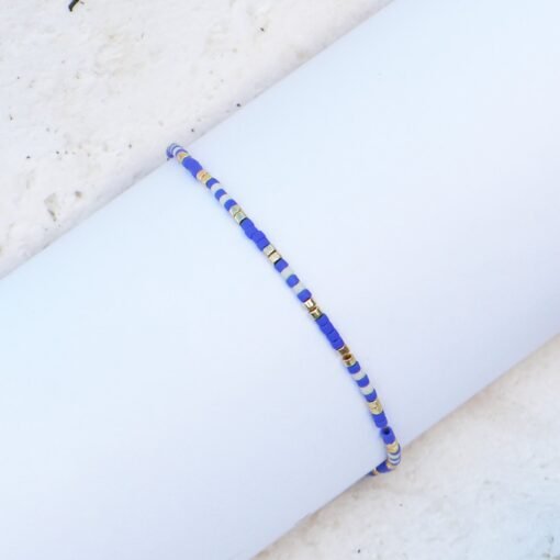 Weekend Blue - Beaded Bracelet